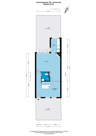 Floorplan - Fahrenheitstraat 128, 1097 PX Amsterdam